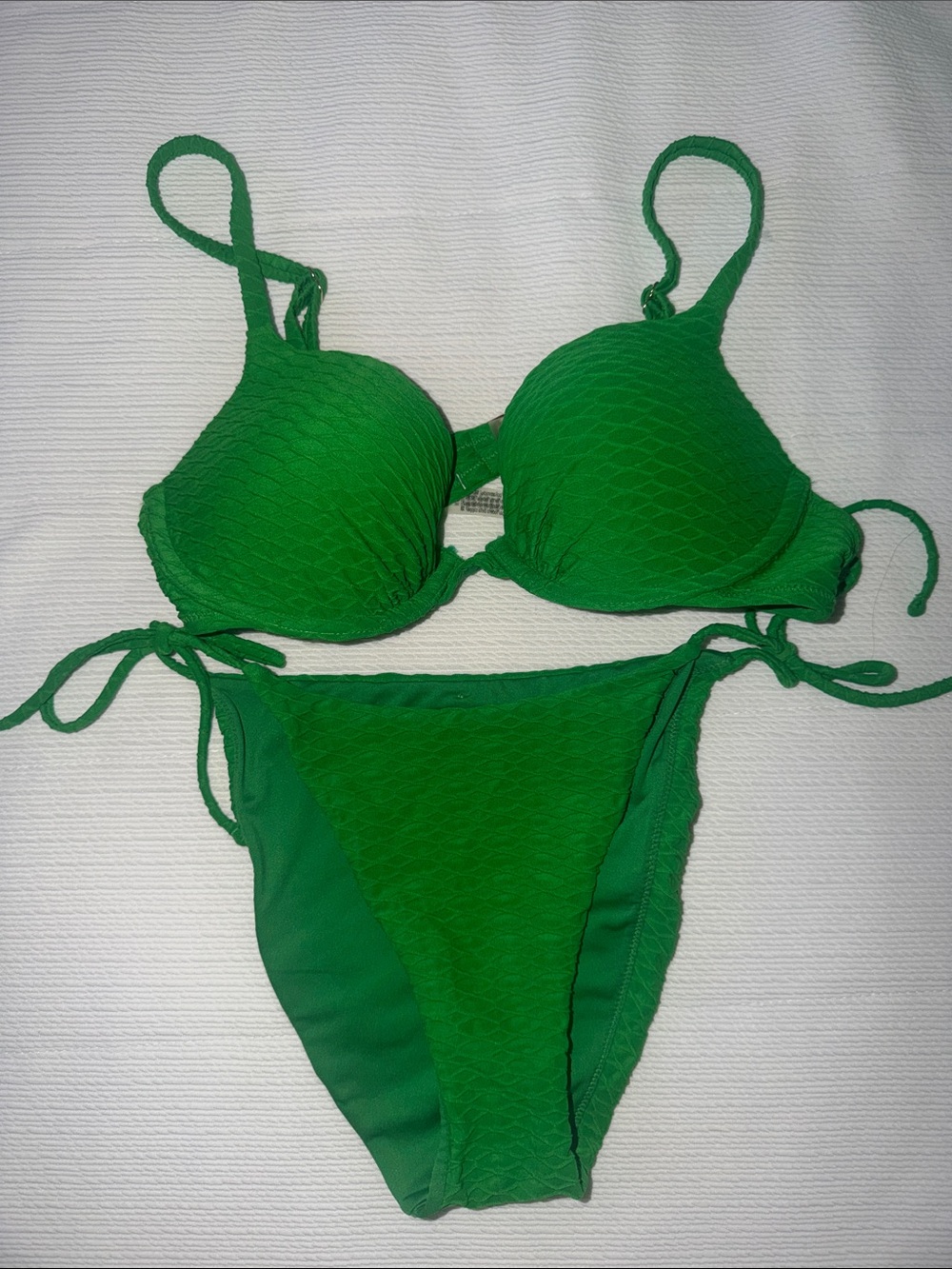 Victoria's Secret Green Bikini 32D/Small
